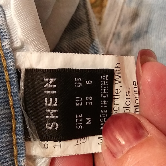 Schein Embroidered Butterfly Jeans, size 6 - Picture 5 of 8